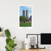 Poster van het World Trade Center (Thuiskantoor)