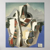 Poster van het "Zapata-achtige landschap" van Rive (Voorkant)