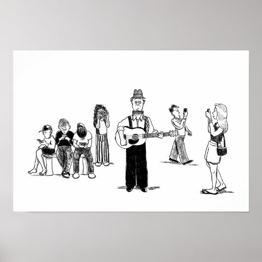 poster van iLive-muzikant (Voorkant)