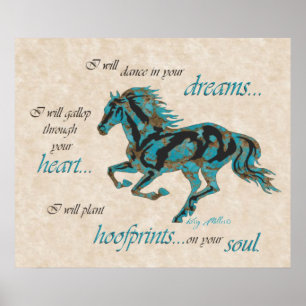 Poster van Inspirerend paarden