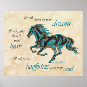 Poster van Inspirerend paarden