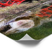 Poster van Japanse tuin (Hoek)