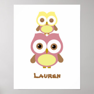 Poster van juffrouw kindermeisje