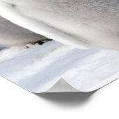 Poster van keiwitten (Hoek)