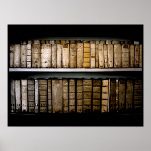 poster van klasboekbindingen uit de 17e eeuw (Voorkant)