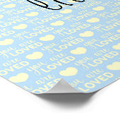 Poster van kleine vlindervlinder (Hoek)