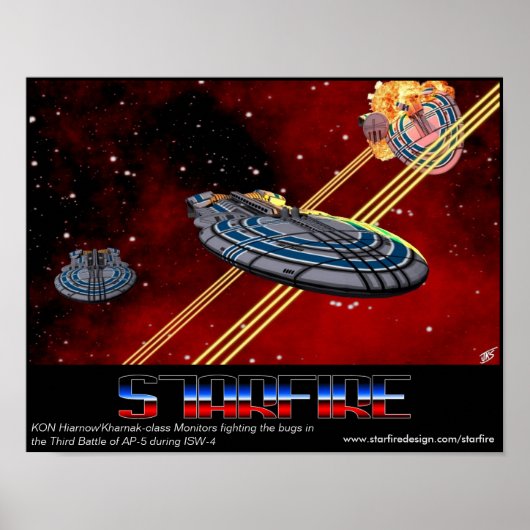 Poster van KON Hiarnow'Kharnak-monitoren op AP-5 (Voorkant)