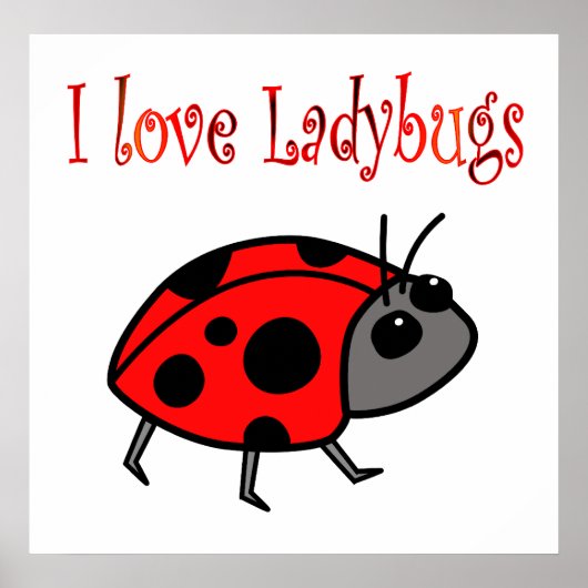 Poster van Ladybugs (Voorkant)