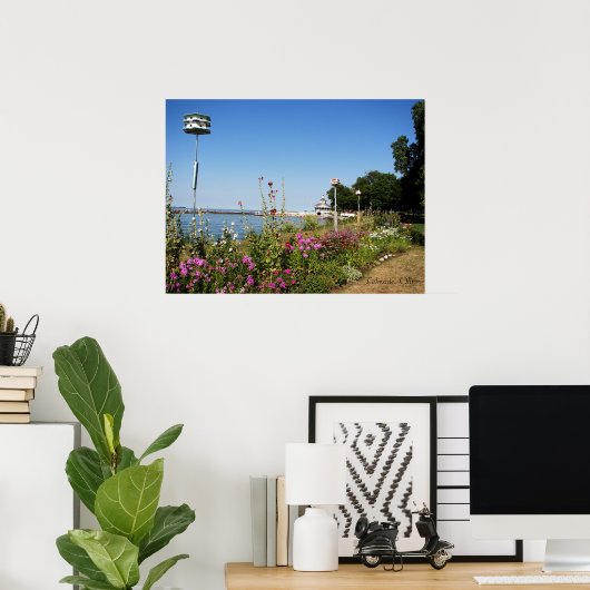 Poster van Lakeside, Ohio (Thuiskantoor)