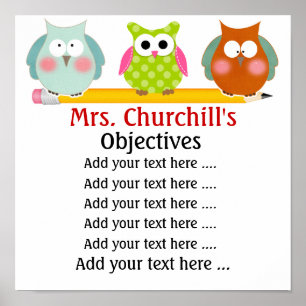 Poster van leerkrachten op school - SRF