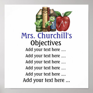 Poster van leerkrachten op school - SRF