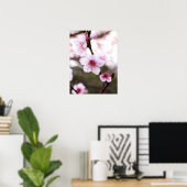 Poster van lente-bloesems (Thuiskantoor)