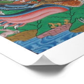 Poster van Life Mandala (Hoek)