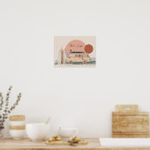Poster Van Life Surf Van – Retro Beach Camper Aesthetic (Cuisine)