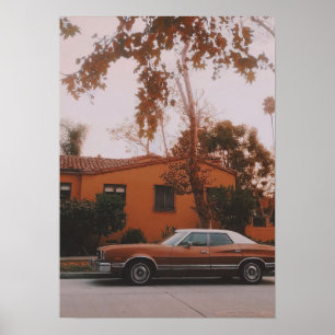 Poster van Los Angeles - Miracle Mile Street