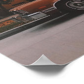 Poster van Los Angeles - Miracle Mile Street (Hoek)