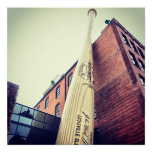 Poster van Louisville Slugger Factory en Museum Perfect Poster