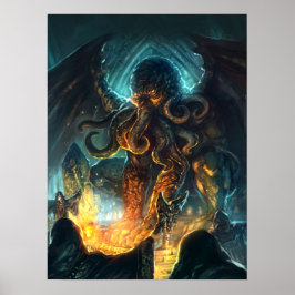 Poster van Lovecraft Cthulhu