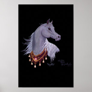 Poster van Majestic Arabian Horse