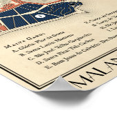 Poster van Malandros Rio de Janeiro (Hoek)