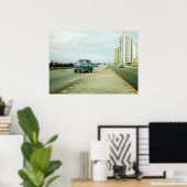 Poster van Malecón (1) 28 x 20 inch (glanzend) (Thuiskantoor)