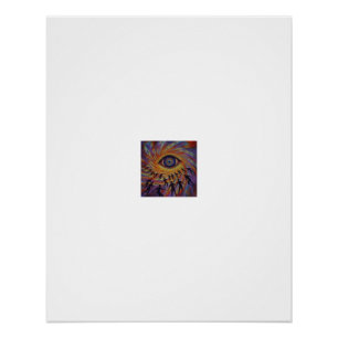 Poster van Mind Melting Eye Vortex-dans Perfect Poster