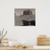  Poster van Monument Valley Cowboy (Keuken)