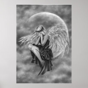 Poster van Moon Angel drogen