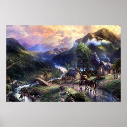 poster van moutain villa (Voorkant)