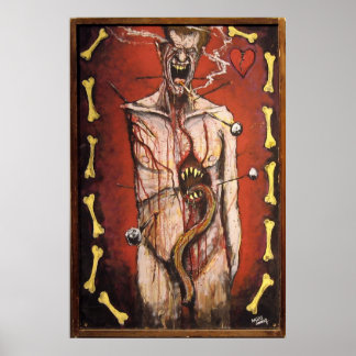 poster van "My Guts" door Angry Johnny