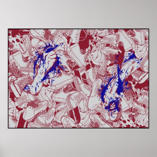 Poster van nestbeker (Voorkant)