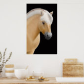 Poster van Noorse Fjord-paarden (Keuken)