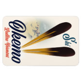 Poster van Okemo Ludlow Vermont ski Magneet (Horizontaal)