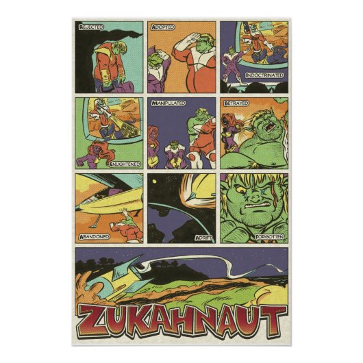 Poster van oorsprong perfect poster (Voorkant)