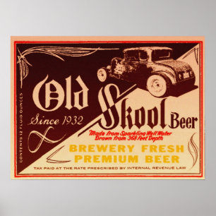 poster van oud wolbier