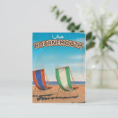 Poster van oudsher in Bournemouth Briefkaart (Staand voorkant)