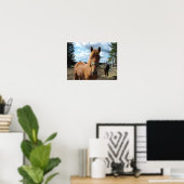 Poster van paarden (Thuiskantoor)