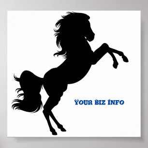 Poster van paarden