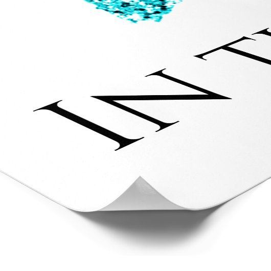 Poster van paarden en rijders. (Hoek)