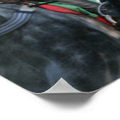 Poster van paardenras (Hoek)