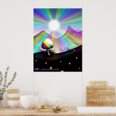 Poster van paddenstoelen (Keuken)