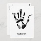 Poster van Parkour Briefkaart (Voorkant / Achterkant)