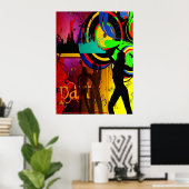 Poster van Party Club Scene Dancers (Thuiskantoor)