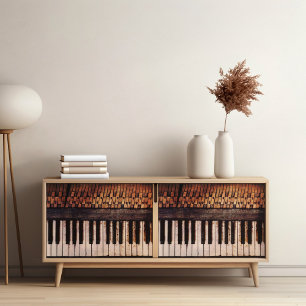 Poster van Piano voor meubelversnijdpapier