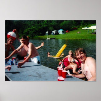 Poster van Pond Mile