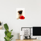 Poster van puppy (Thuiskantoor)