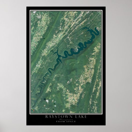 Poster van Raystown Lake Pennsylvania (Voorkant)