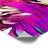 Poster van regenboogluipaard (Hoek)