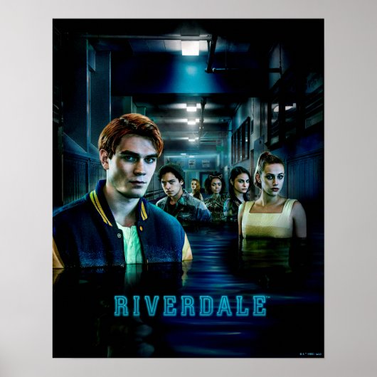 Poster van Riverdale Flooded Hallway (Voorkant)