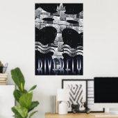 Poster van Riverfly Brick (Thuiskantoor)